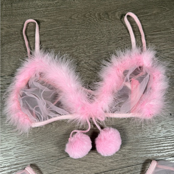 Pink Rave Feminine Intimate Set - Picture 2 of 3